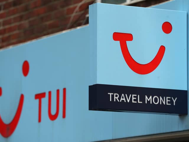Travel agent Tui has revealed it is expecting a 25 million euro (£21m) hit from wildfires in Rhodes last month, despite saying the blazes and heatwave sweeping across parts of Europe only “temporarily” dampened demand for holidays. (Photo by Andrew Matthews/PA Wire)