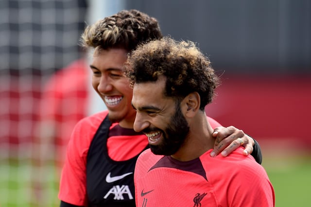 Firmino has scored twice from Salah's final balls for Liverpool this season. The Brazilian is Liverpool's top scorer this campaign with six goals in all competitions.