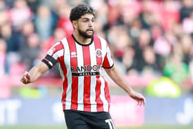 DISAPPOINTMENT: Reda Khadra has not yet shown his best form for Sheffield United