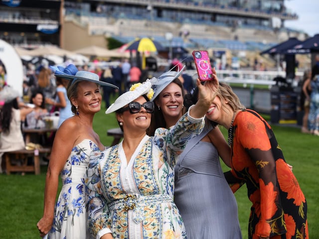 Ladies Day at the 250th anniversary of the Betfred St Leger Festival at Doncaster Racecourse.
