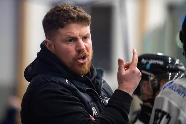 ANGRY: Hull Seahawks' head coach. Picture: Bruce Rollinson