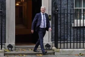 Steve Barclay leaves 10 Downing Street, London. PIC: Victoria Jones/PA Wire
