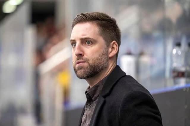 CONFIDENT: Sheffield Steeldogs' head coach Greg Wood believes his team have what it takes to reach the final of the NIHL National Cup for the second year running. Picture courtesy of Peter Best/Steeldogs Media