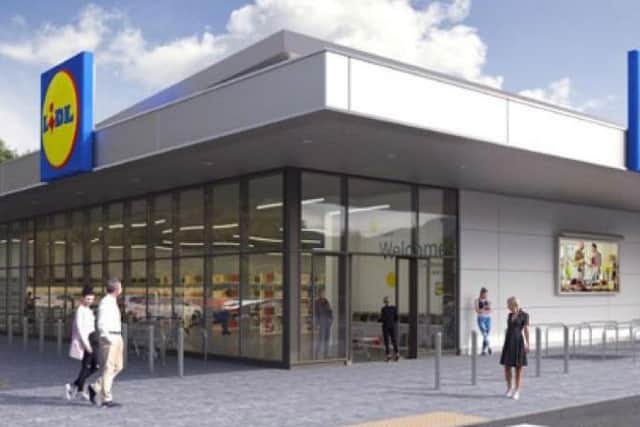 How the Lidl in Market Weighton will look