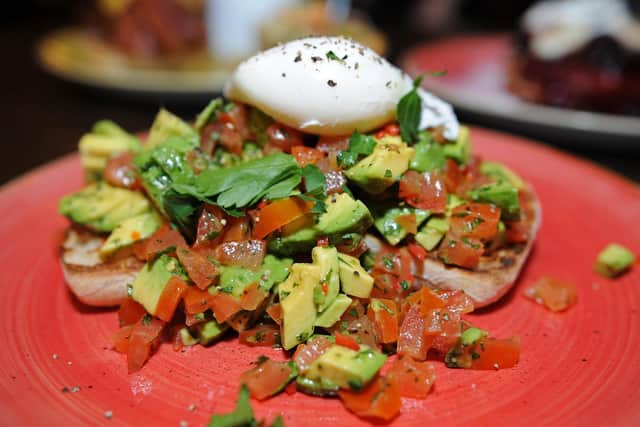 An avocado brunch at Amaro Lounge on Ecclesall Road, Sheffield. (Pic credit: Marie Caley)