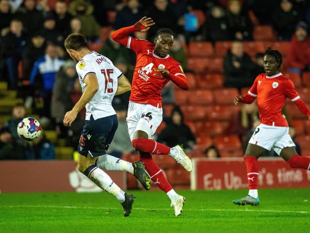 CALLED OFF: Barnsley played Bolton Wanderers at Oakwell in January