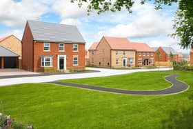Barratt Homes and David Wilson homes launch new properties in Brough (Representative street scene)