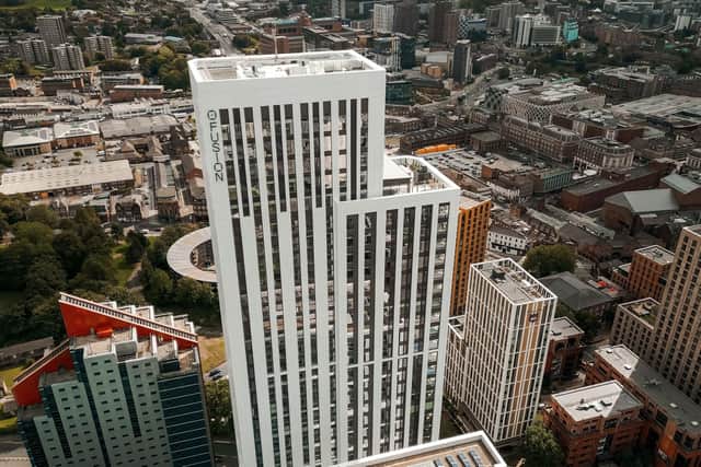 Fusion Students Leeds. The tallest student accommodation building in the world.