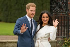 The Duke of Sussex’s highly anticipated memoir, which is expected to lay bare his life as a royal, will be published in the new year. Pictured with his wife, The Duchess of Sussex, Meghan.