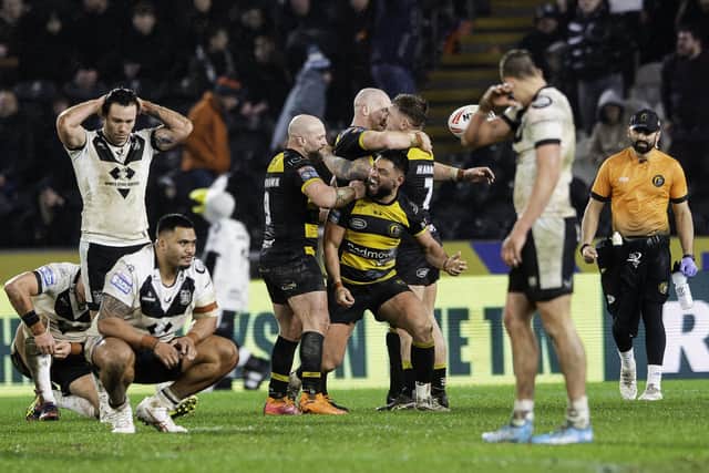 York underlined their potential in the win at Hull FC. (Photo: Allan McKenzie/SWpix.com)
