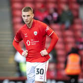 Barnsley midfielder Jono Bland. Photo: Tony Johnson.