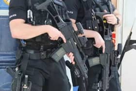 Armed response officers were called to McDonalds on Thrush Road in Redcar on Thursday, April 4