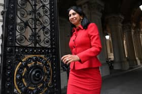 Home Secretary Suella Braverman said she was "committed" to making the plan work. PIC: JUSTIN TALLIS/AFP via Getty Images