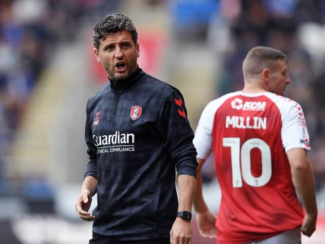 Rotherham United head coach Alex Bruce (Image: Jonathan Gawthorpe)