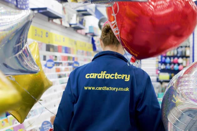 Card Factory has revealed that its annual profits are set to reach the top of previous targets after a “strong” Christmas period.(Photo supplied by Card Factory)