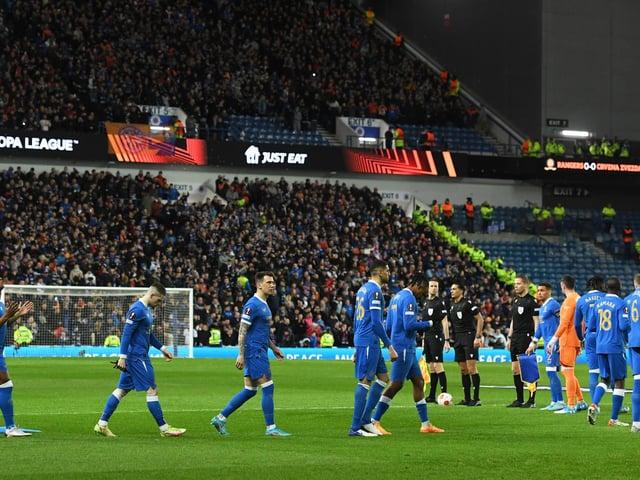 Rangers are nearing a €1.8million cash boost with one foot in the Europa League quarter-final. Giovanni van Bronckhorst’s side ran out 3-0 winners over Red Star Belgrade in the first-leg of the tie. Reaching the last eight is worth the six-figure sum with the Ibrox side having already pocketed a significant amount for their run. It would take their prize money earnings from the Europa League to more than €9.3million. (Various)
