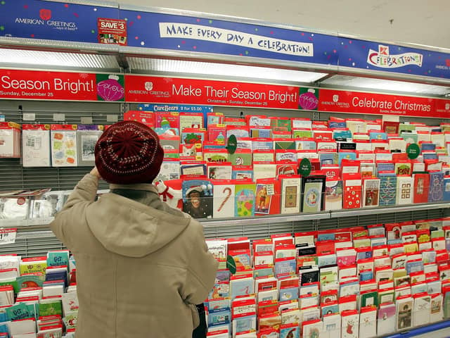 Christa Ackroyd has decided against sending Christmas cards this year. (Photo by Tim Boyle/Getty Images)
