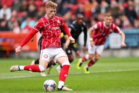 Bristol City striker Tommy Conway, who has been targeted by Hull City, Middlesbrough, Burnley and an unnamed Championship club.
