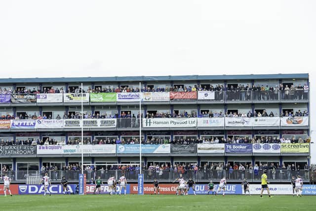Belle Vue will host the game between Wakefield Trinity and Huddersfield Giants as planned. (Photo: Allan McKenzie/SWpix.com)