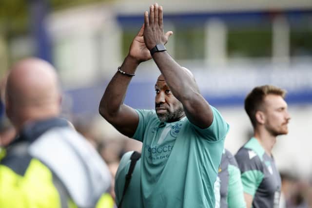 YORKSHIRE HERITAGE: Huddersfield Town manager Darren Moore is well used to White Rose football