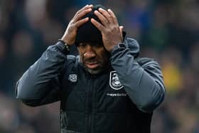 SACKED: Huddersfield Town manager Darren Moore