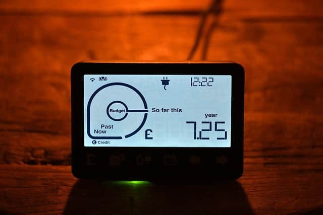 A smart meter displaying electricity usage. (Pic credit: Justin Tallis / AFP via Getty Images)