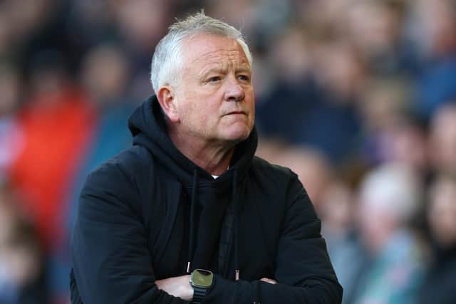 CHARACTER TEST: Sheffield United manager Chris Wilder (Image: Simon Bellis / Sportimage)