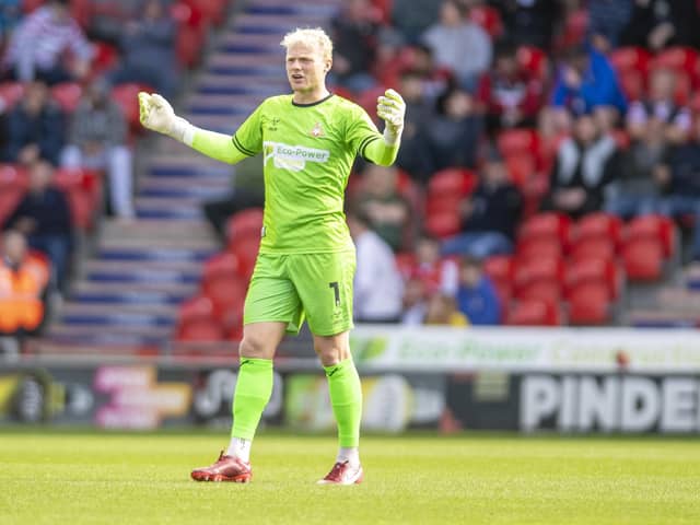 SYMPATHETIC: Doncaster Rovers goalkeeper Jonathan Mitchell said the away fans were right to boo at Tranmere Rovers on Boxing Day