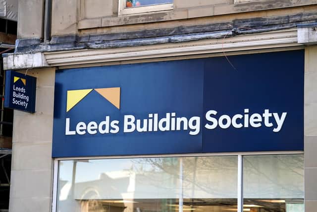 A general view of a Leeds Building Society branch. PIC:PA