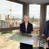 PEXA Group CEO Glenn King is pictured with Mayor of West Yorkshire, Tracy Brabin