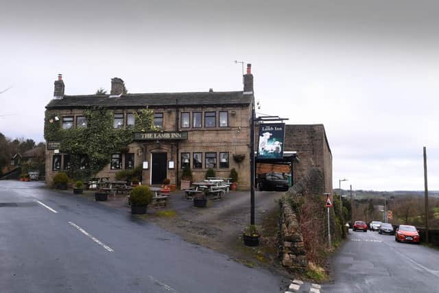 Village Feature Oxenhope. The Lamb pub, is one of those featuring in the Oxenhope Straw Race. Picture taken by Yorkshire Post Photographer Simon Hulme.