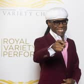 Nile Rodgers attends the Royal Variety Performance at the Royal Albert Hall in London.