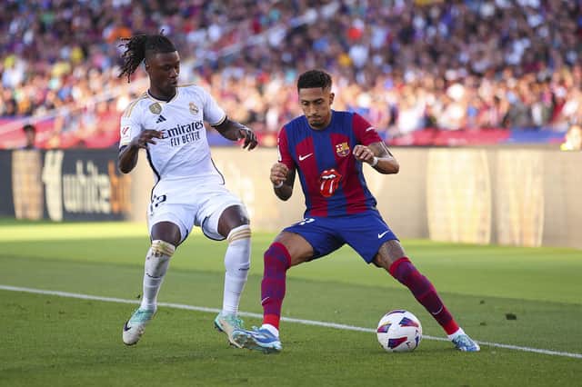 Raphinha has made just three league starts for Barcelona this term. Image: Eric Alonso/Getty Images