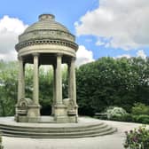 Barrans Fountain in Roundhay Park