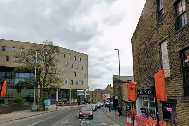Bradford College: Two injured by man with blade outside college as ...