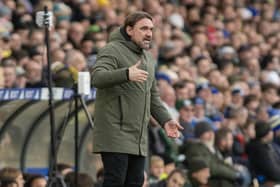 NOT ANGRY: Leeds United manager Daniel Farke was pleased with his team's performance