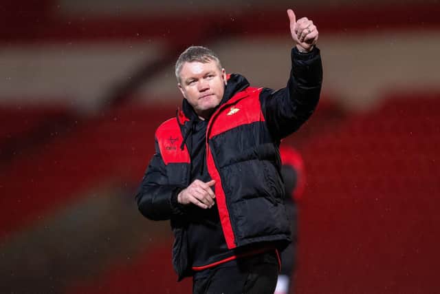 KINDNESS: Doncaster Rovers manager Grant McCann