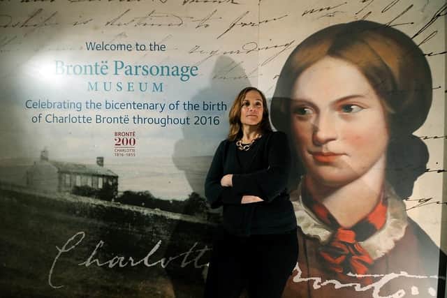 Author Tracy Chevalier at the Bronte Parsonage Museum in Haworth. (Pic credit: James Hardisty)