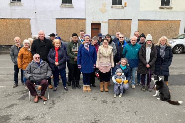 Wrenthorpe residents are objecting to a planning application for 11 flats and two retail units and a derelict site in the village. 