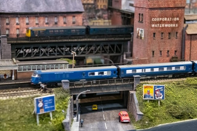 Corporation Waterworks layout at the railway modelling event.