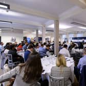 A general view of the recent business breakfast in Leeds. Picture: Allan McKenzie