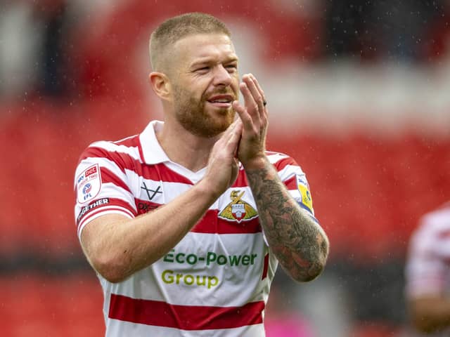 RELFECTIONS: Doncaster Rovers captain Adam Clayton