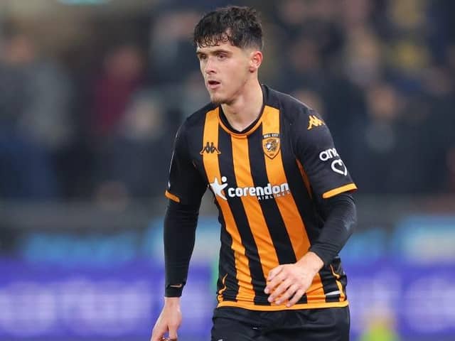 NO ADDED PRESSURE: Hull City's on-loan left-back Ryan Giles