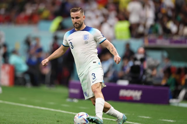 Another ever-present feature of England's defence, Shaw has played the full 90 minutes three times and is set to be in from the start again.