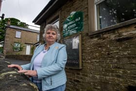 Jacky Frankland, trustee/treasurer of The Old School at Rathmell near Settle, is leading the fight against the Diocese of Leeds' assertion of ownership rights over the building