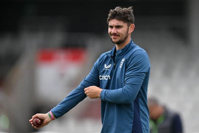Big chance: Uncapped seamed Josh Tongue will get his opportunity to impress for England on next month's tour to the West Indies (Picture: Gareth Copley/Getty Images)