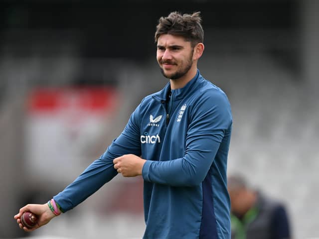 Big chance: Uncapped seamed Josh Tongue will get his opportunity to impress for England on next month's tour to the West Indies (Picture: Gareth Copley/Getty Images)