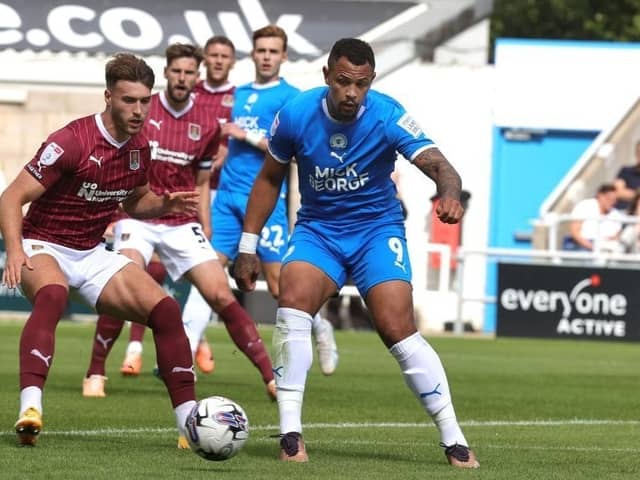 Jonson Clarke-Harris, who will leave Peterborough United at the end of his current contract next June and re-join Rotherham United. Picture: Getty.