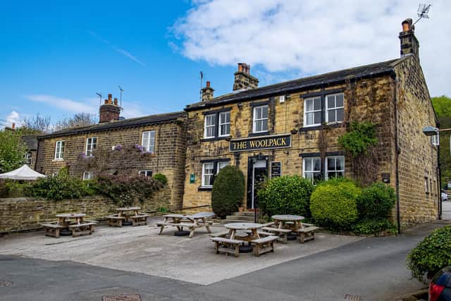 The Woolpack in Esholt  in West Yorkshire made famous as the original village for the TV soap Emmerdale near Leeds and Bradford, photographed by Tony Johnson for The Yorkshire Post.