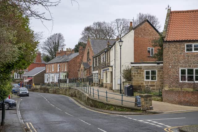 Village of the Week feature is Great Ayton in North Yorkshire. Pictured is the High Street in the village. Picture Tony Johnson.